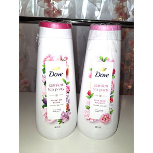 Dove Limited Edition Garden Tea Party Body Wash Bundle